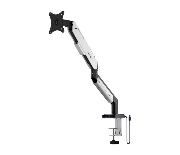Anda Seat Stealth II PRO RGB 17"- 42" biały - 1473981 - zdjęcie 5